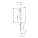 Concealed hinge, Nexis mini click-on 95 For doors with a narrow frame - HNGE-NEXCLON-MINI-SCRON-CRN-(NI)-94DGR - 3