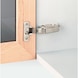 Topfscharnier Nexis Mini Click-on 95 für Türen mit schmalem Rahmen - 2