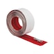 Zip-fastening with double-sided adhesive tape - 1