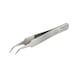 Precision gripping pincers tips bent 45°, extra-fine - 5