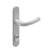 AL 900 door handle on outer plate With cylinder cover