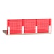 Pair of holders for square perforated plates - 3