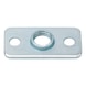 Screw-on plate For base height adjuster type L - 1