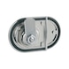 MS 5000 lever lock For double-leaf glass doors - 1