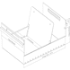 Kartotékový box PRO-LINE - ORGASYS-(PTR-LNE)-POZDEISKRI-THN-A5-480 - 2