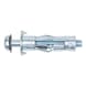 Metal cavity anchor W-MH/L pan-head screw - 1