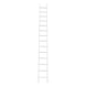 Aluminium leaning ladder without traverse - LANDLDR-ALU-14RUNGS - 1