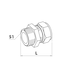 Clamping ring screw connection - COMPFITT-BRS-DN20-G1INX22 - 2