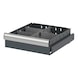 Divider assortment With compartment rails and compartment dividers for system dimensions 8.6