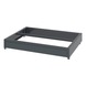 Fork lift-compatible base for system cabinet - LFTBSE-CAB-16.8-RAL7016 - 1