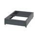 Fork lift-compatible base for system cabinet - LFTBSE-CAB-8.8-RAL7016 - 1