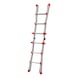 Professional aluminium telescopic ladder - TELELDR-PROFI-ALU-4X3RUNGS - 7