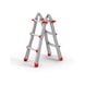 Professional aluminium telescopic ladder - TELELDR-PROFI-ALU-4X3RUNGS - 5