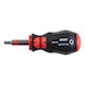 Short screwdriver with AW tip - SCRDRIV-AW-KNIRPS-AW20X25 - 1