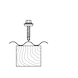 Bohrschraube Sechskantkopf mit Holzgewinde und Dichtscheibe piasta<SUP>®</SUP> - SHR-BSPR-HOGWD-SHB16-(RUS)-6,0X75 - 5