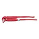 Elbow pipe wrench Swedish form, angled 90° - PIPGRP-KNEE-90DGR-2IN - 1