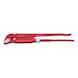 Elbow pipe wrench Swedish form, angled 45° - 1