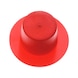 Universalschutz W.TEC<SUP>®</SUP>COVER CAP WP 620 Polyethylen, Rot - 1