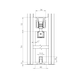 Zimmerschiebetürbeschlag-Set SCHIMOS 80-HN für die Deckenmontage bei Holztüren - 2