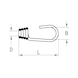 Spiral hook For expander cables - 2