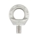 Stainless steel ring bolt, high-strength QC 6 - 1