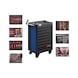 System workshop trolley Pro 8.4, equipped - WRKSHPTRLY-PRO.8.4-8DRWR-EQUIP-MB-R5010 - 1