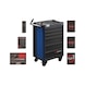 System workshop trolley Pro 8.4, equipped - WRKSHPTRLY-PRO-8.4-6DRWR-EQUIP-R5010 - 1