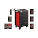 System workshop trolley Pro 8.4, equipped - WRKSHPTRLY-PRO-8.4-6DRWR-EQUIP-R3020 - 1