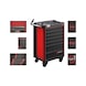 System workshop trolley Pro 8.4, equipped - WRKSHPTRLY-PRO.8.4-7DRWR-EQUIP-R3020 - 1
