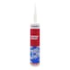 All weather silicone sealant  for glazing  - SILSEAL-GLZNG-NEU-RAL9016-WHITE-300ML - 1