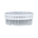 Screw shank coil nails 0° plastic bound, clear