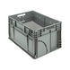 Lid for storage box W-KLT - LID-PLASTIC-W-KLT6429-405X605X5,0-TRSP. - 2