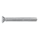 Slotted countersunk head screw ISO 2009, A4 stainless steel, plain - 1