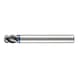 Speedcut 4.0-Inox HPC ball nose end mill, extra long XXL, four cutting edges, uneven angle of twist gradient - 1