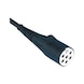 Spiral wire 7-pin 24V With plastic connector - ELSPRLCBL-SMALL-WTRPROF-S-7PIN-24V-3,5M - 2