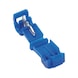 Branch connector detachable For branch connections in any desired position - JUNCCON-REMOVEABLE-BLUE-(0,75-2,5SMM) - 1