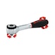 Reversible ratchet 1/4 inch with 360° turning handle - 8