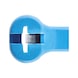 Cable tie KBL D PP blue Detectable with metal latch - 2