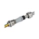 Brass, metric, EMC cable gland in accordance with EN 60423/EN 62444 - 3