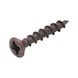 Steel bronze countersunk Z Hingefix - 3