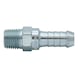 Pneumatic plug-in sleeve BSP with thread - 1