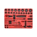 Steckschlüsselsatz 1/4 Zoll und 1/2 Zoll 59-teilig - Limited Edition - 7