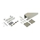 ABILIT 120-G interior sliding door fitting set For wall mounting for glass doors - 1
