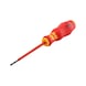 VDE screwdriver, flat slotted - SCRDRIV-VDE-SL-0,4X2,5X80 - 3