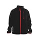 "RANGER" microfleece jacket  - FLEECEJAC-RANGER-BLACK-S - 1