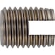 Thread insert w.cutting slot stainless steel plain - THRINRT-SLFCUT-SL-1.4305-M10 - 1