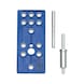 Drilling jig For stainless steel door handles - AY-DRILLGAUGE -DRFRN-A2-CENTERARBOR - 1