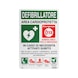 Cartello di emegenza  defibrillatore - 1