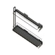 VS SUB Slim full shelf pull-out 90° - PULOUT-FLRCRBRD-PR-ANTH-SUB-SL-PLATE-150 - 1