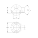 Ringstutzen DIN 7642 Stahl blank Form E - 2